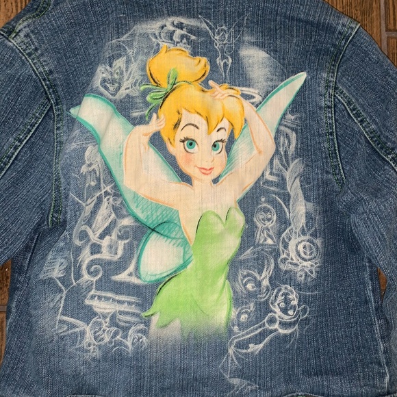 Disney Studio Collection Tinkerbell Jean Jacket M - Picture 5 of 7
